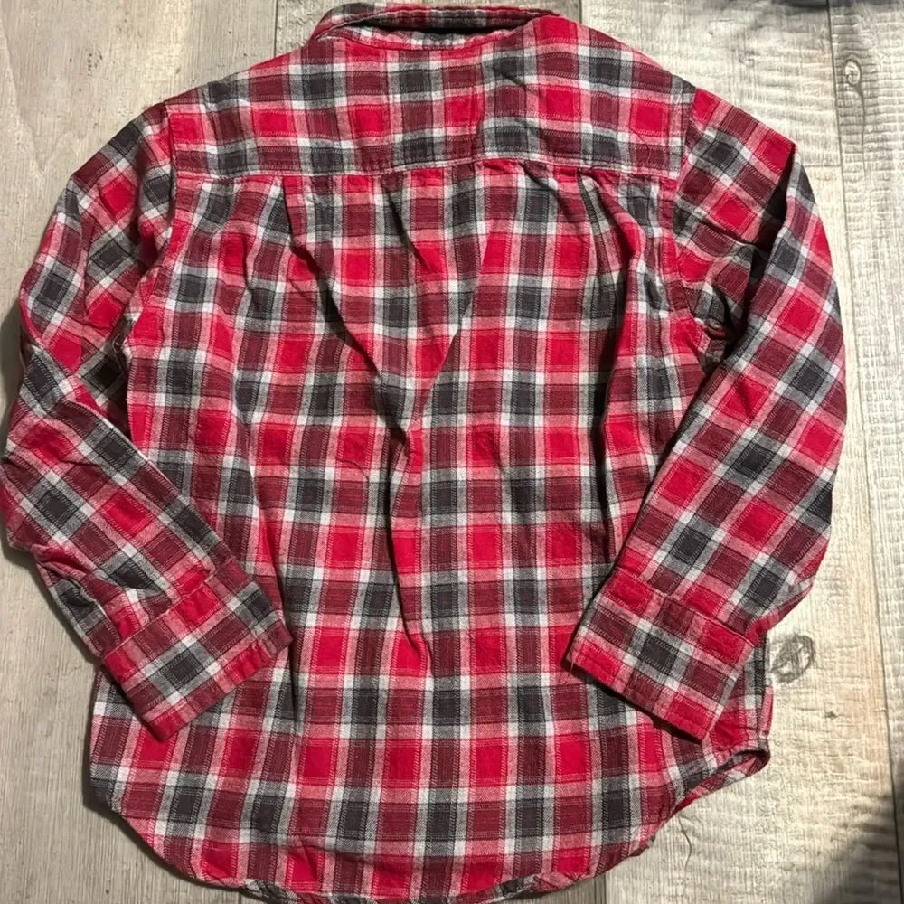 Bailey's PT‎ flannel shirt-kids size 6/7 (small)